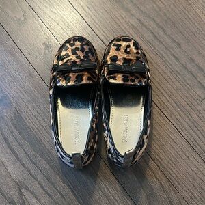 Crew cuts leopard print shoes